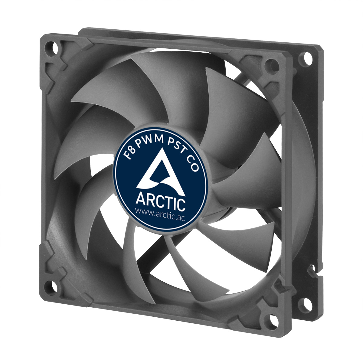 ARCTIC F8 PWM PST CO Carcasa del ordenador Ventilador 8 cm Negro
