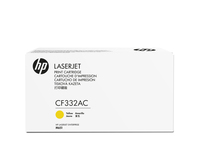 HP 654A - CF332AC - Toner gelb - f�r Color LaserJet Enterprise M651dn M651n M651xh; Color LaserJet Managed M651dnm M651xhm