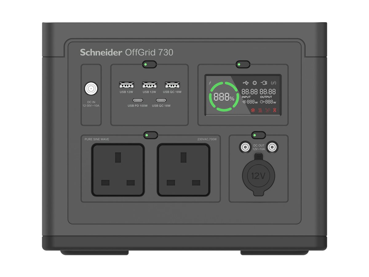 APC PPS730-UK station dalimentation portable Lithium-Ion (Li-Ion) 6,4 kg