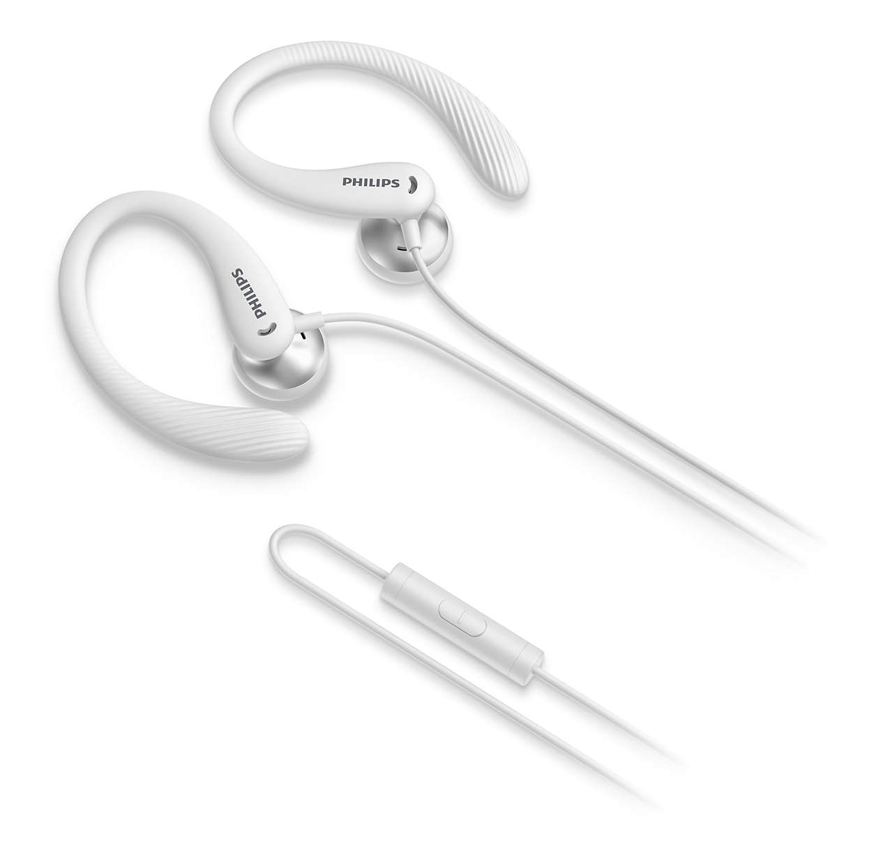 Philips TAA1105WT - Ohrh�rer mit Mikrofon - Ohrst�psel