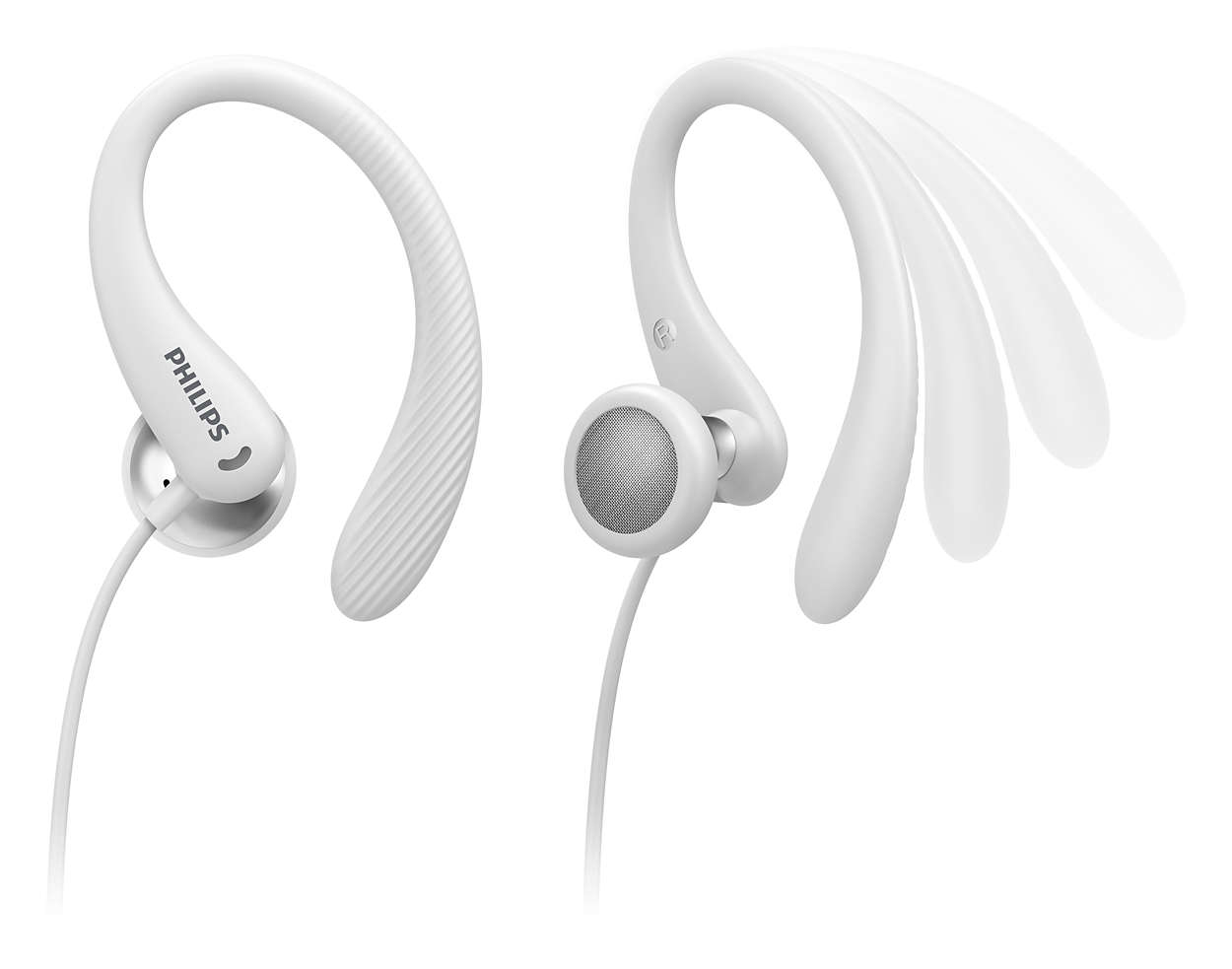 Philips TAA1105WT - Ohrh�rer mit Mikrofon - Ohrst�psel