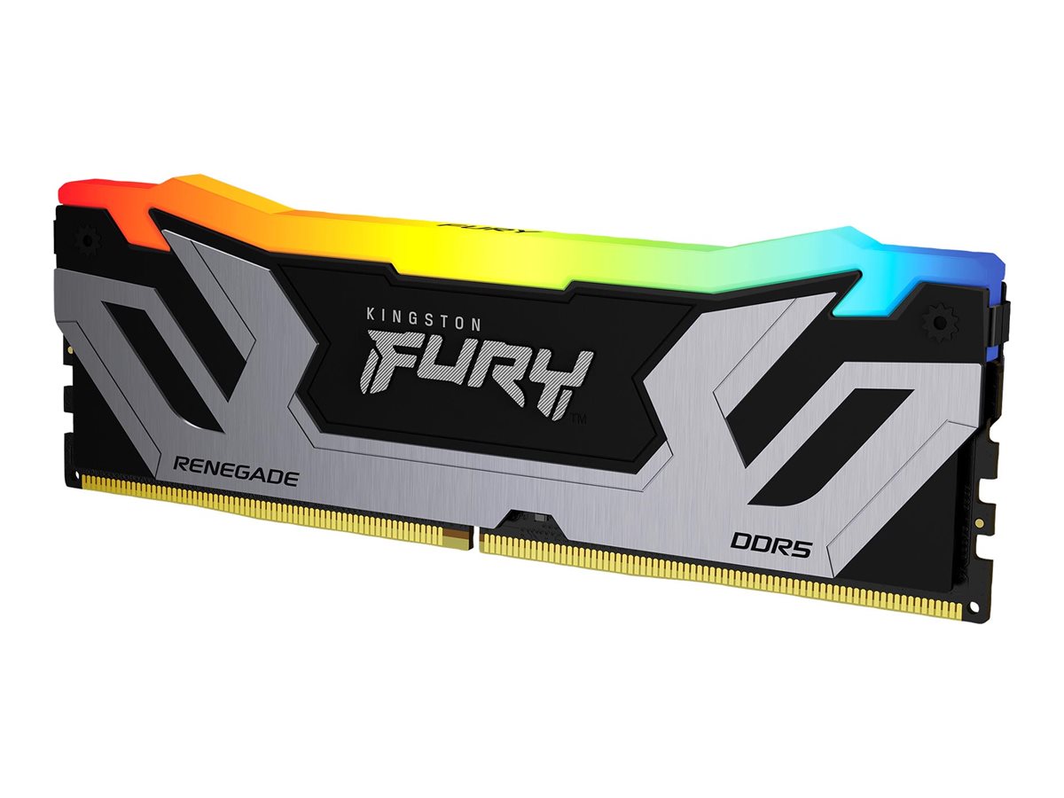 Kingston Technology FURY 24GB 8400MT/s DDR5 CL40 CUDIMM Renegade RGB Silver XMP