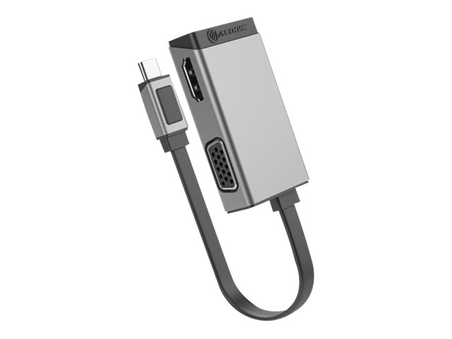 ALOGIC ULCVGHD-SGR replicatore di porte e docking station per laptop USB 3.2 Gen 1 (3.1 Gen 1) Type-C Argento