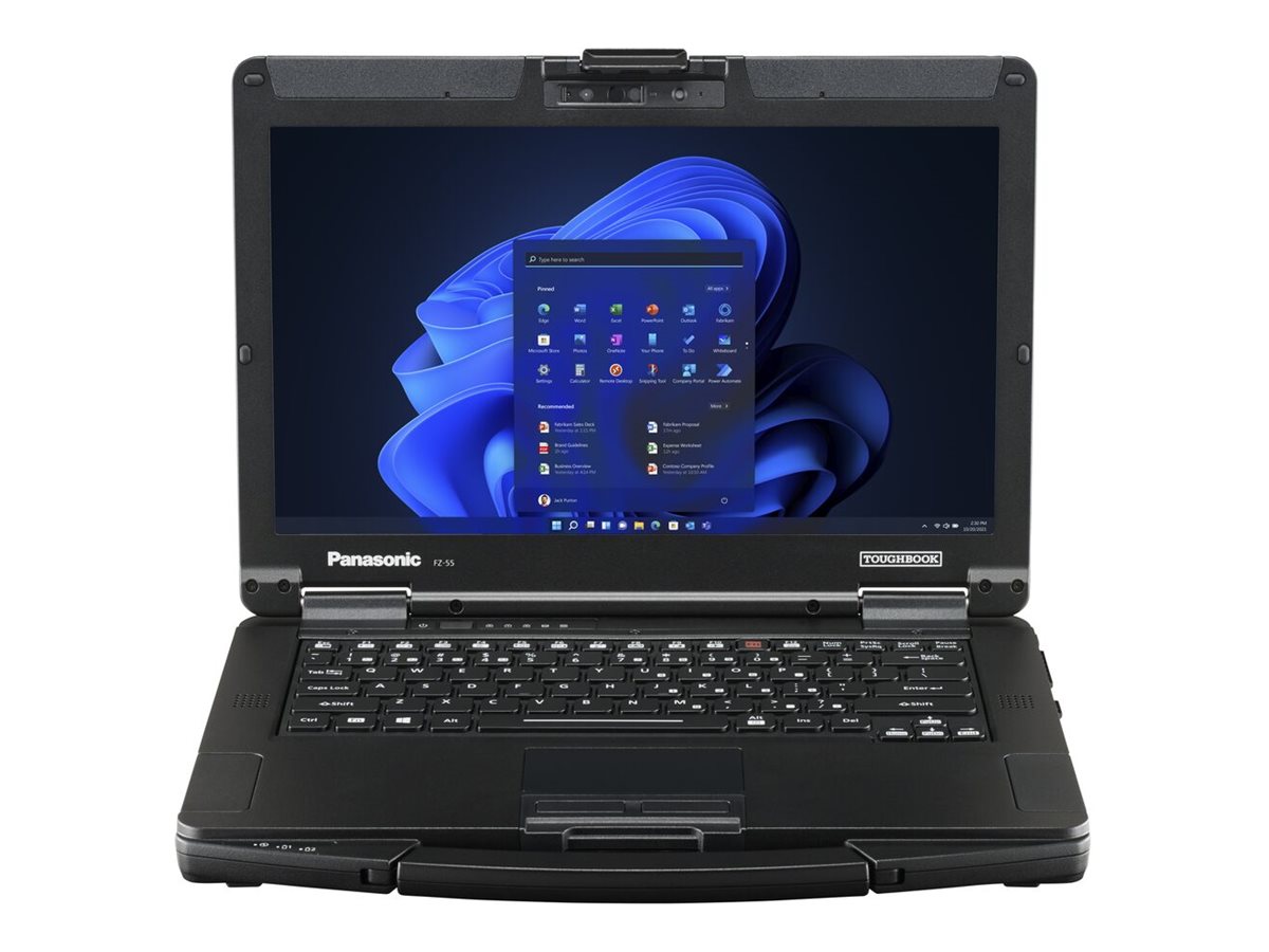 Panasonic Toughbook 55 - Robust - Intel Core i5 1345U - Win 11 Pro - UHD Graphics - 16 GB RAM - 512 GB SSD TCG Opal Encryption, NVMe - 35.6 cm (14)