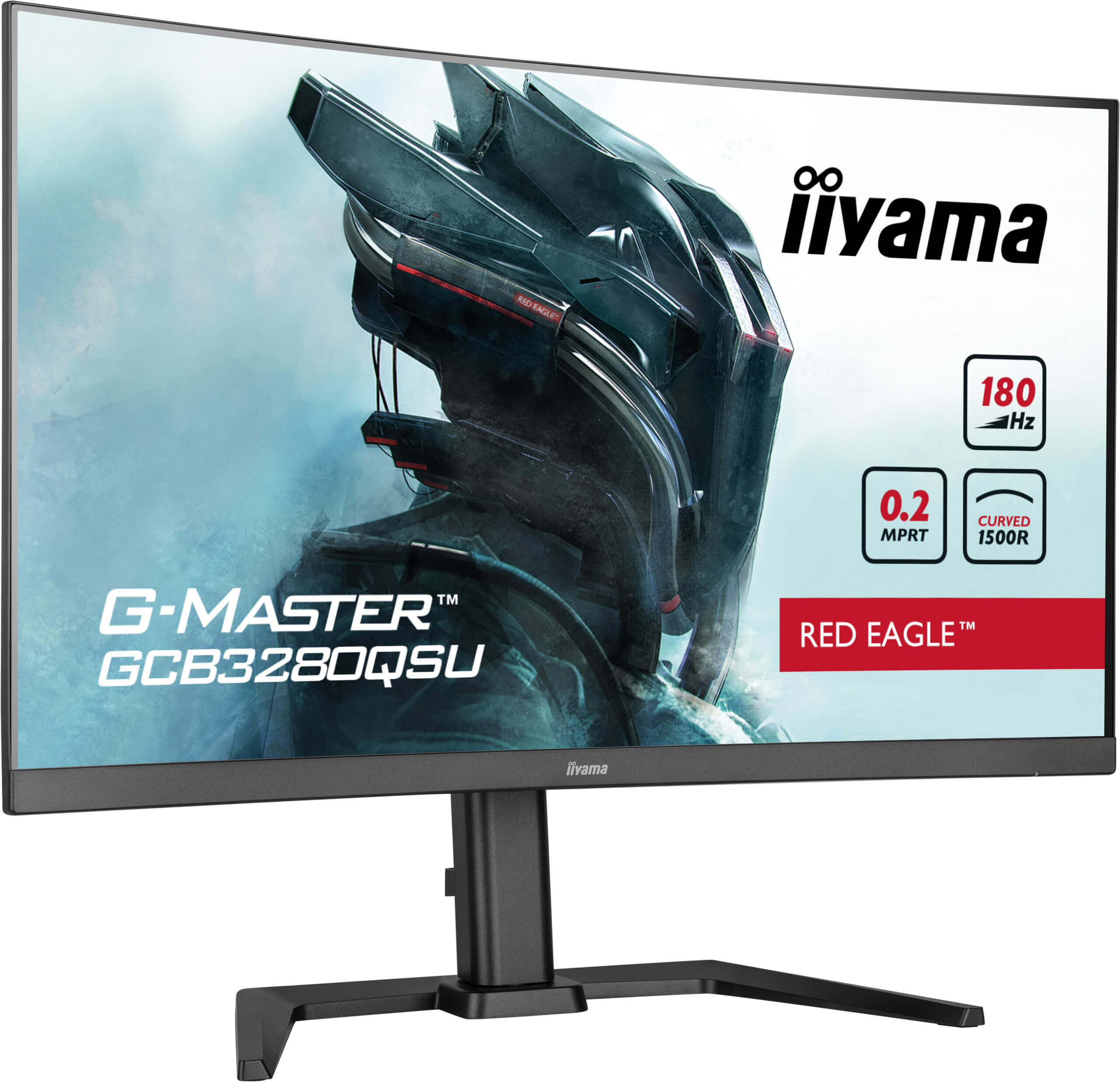 iiyama G-MASTER GCB3280QSU-B2 �cran plat de PC 80 cm (31.5) 2560 x 1440 pixels Dual QHD LED Noir