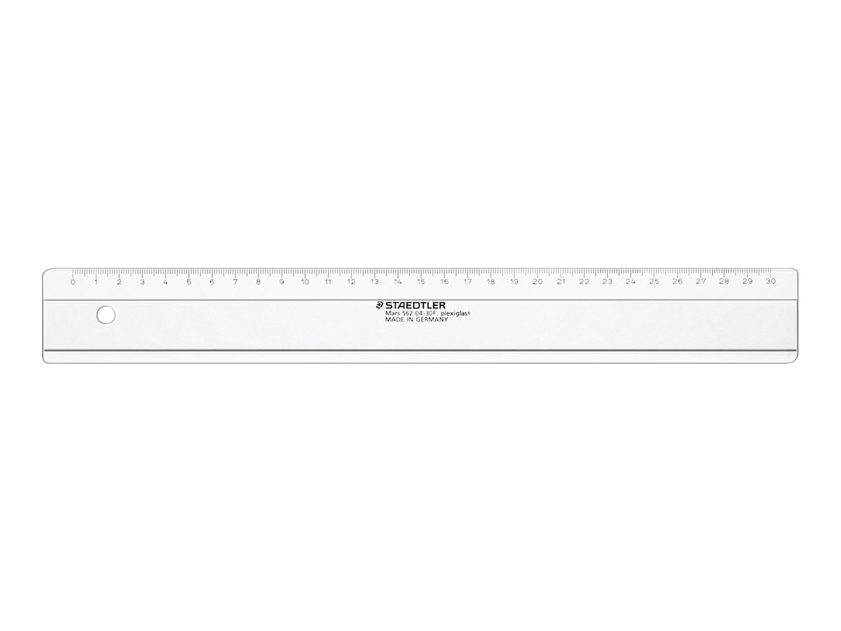 STAEDTLER Mars - Lineal - 30 cm - durchsichtig