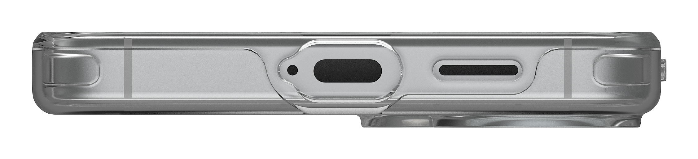 Urban Armor Gear Scout custodia per cellulare 17 cm (6.7) Cover Trasparente, Bianco