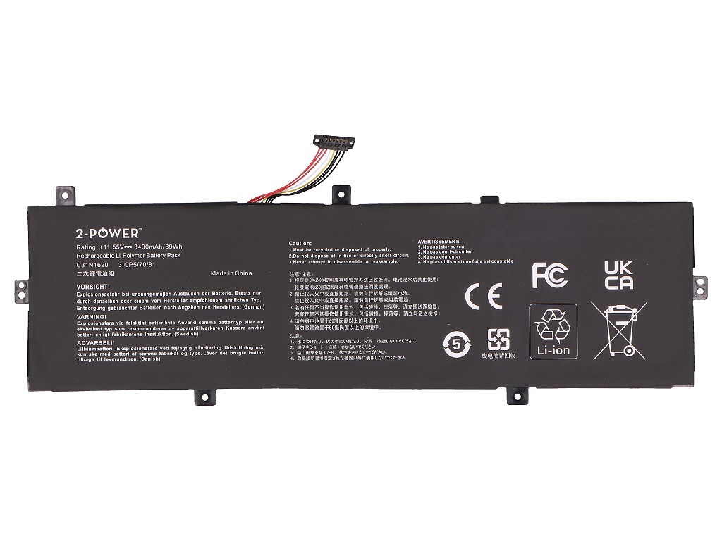 2-Power 2P-0B200-02370000 refacci�n para laptop Bater�a