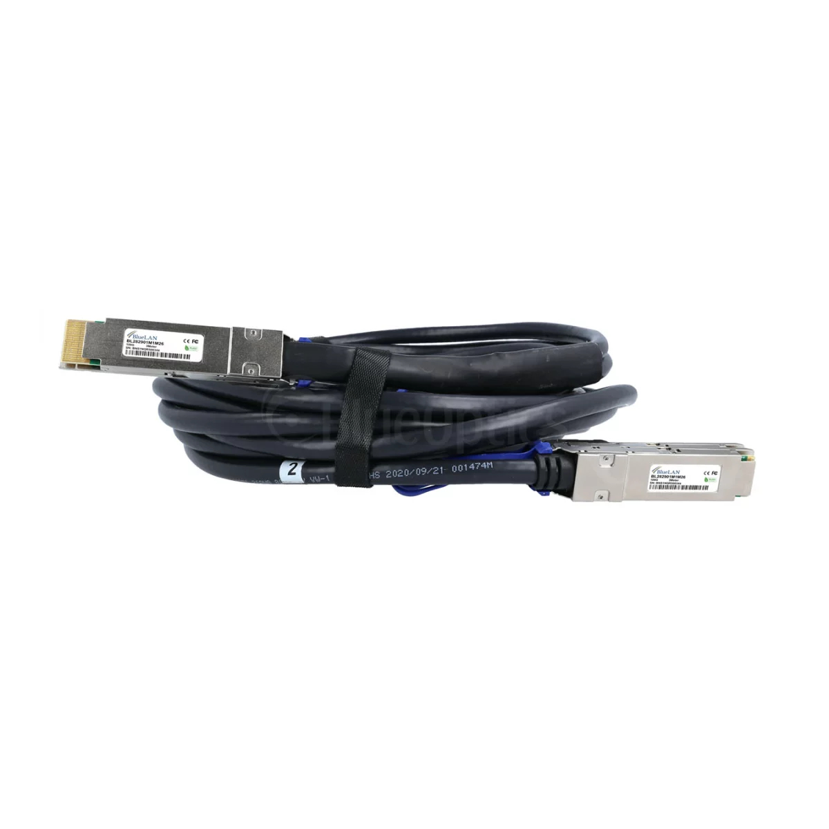 BlueOptics Arista CAB-Q-2Q-100G-3M kompatibles BlueLAN QSFP28 DAC BL282901M3M26