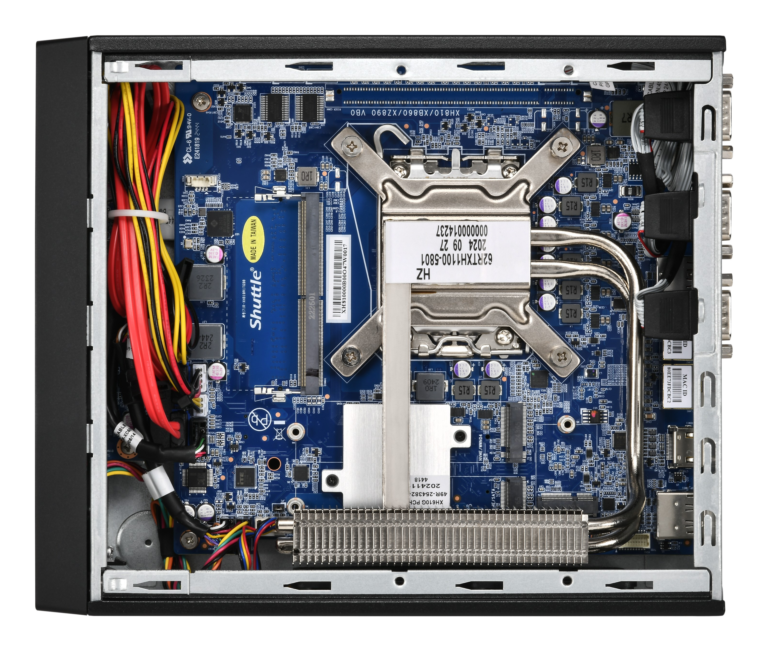 Shuttle XH810 + 8GB DDR5 3,5 l tama�o PC Negro Intel H810 LGA 1851 (Socket V1)