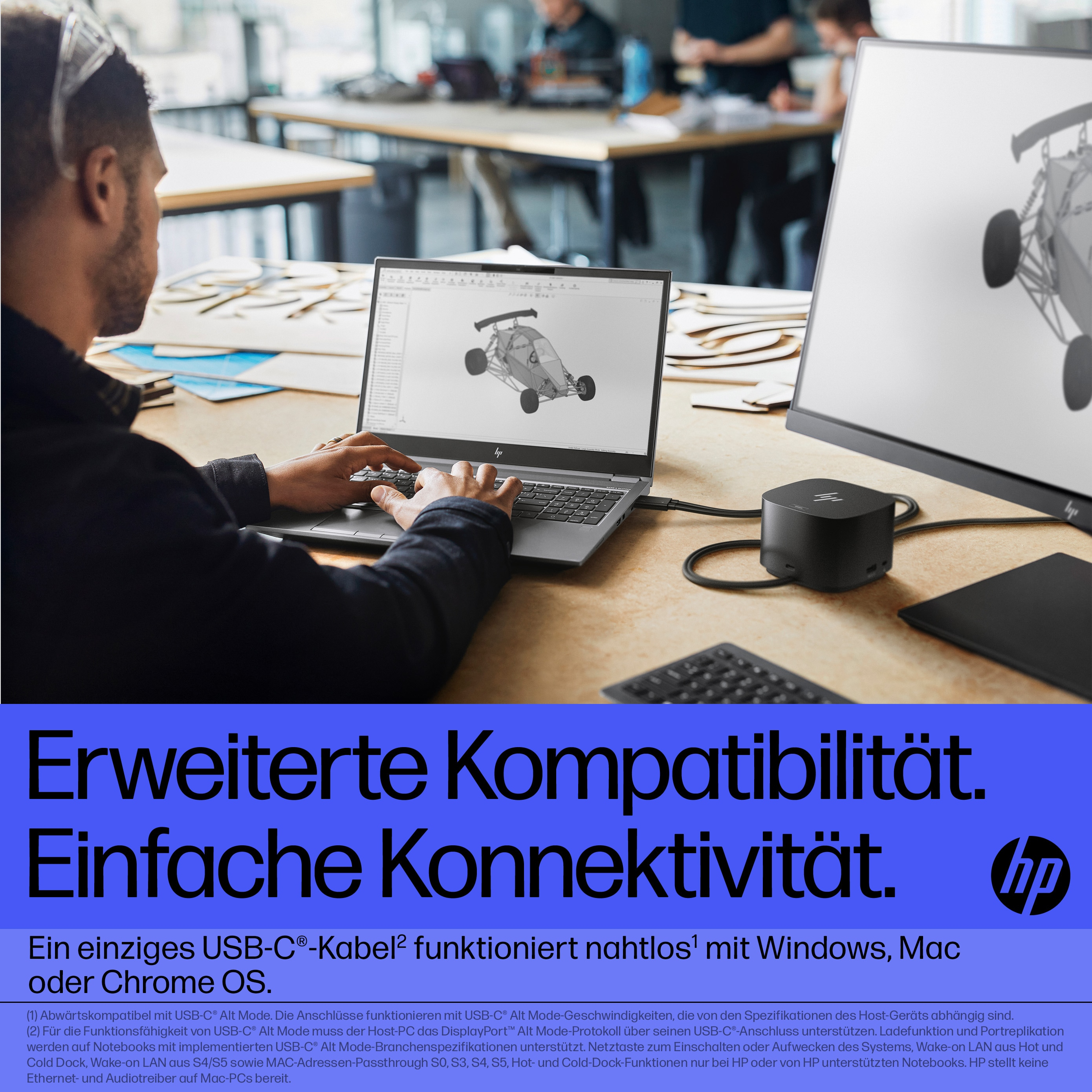 HP Thunderbolt Dock G4 - Dockingstation - USB-C / Thunderbolt 4