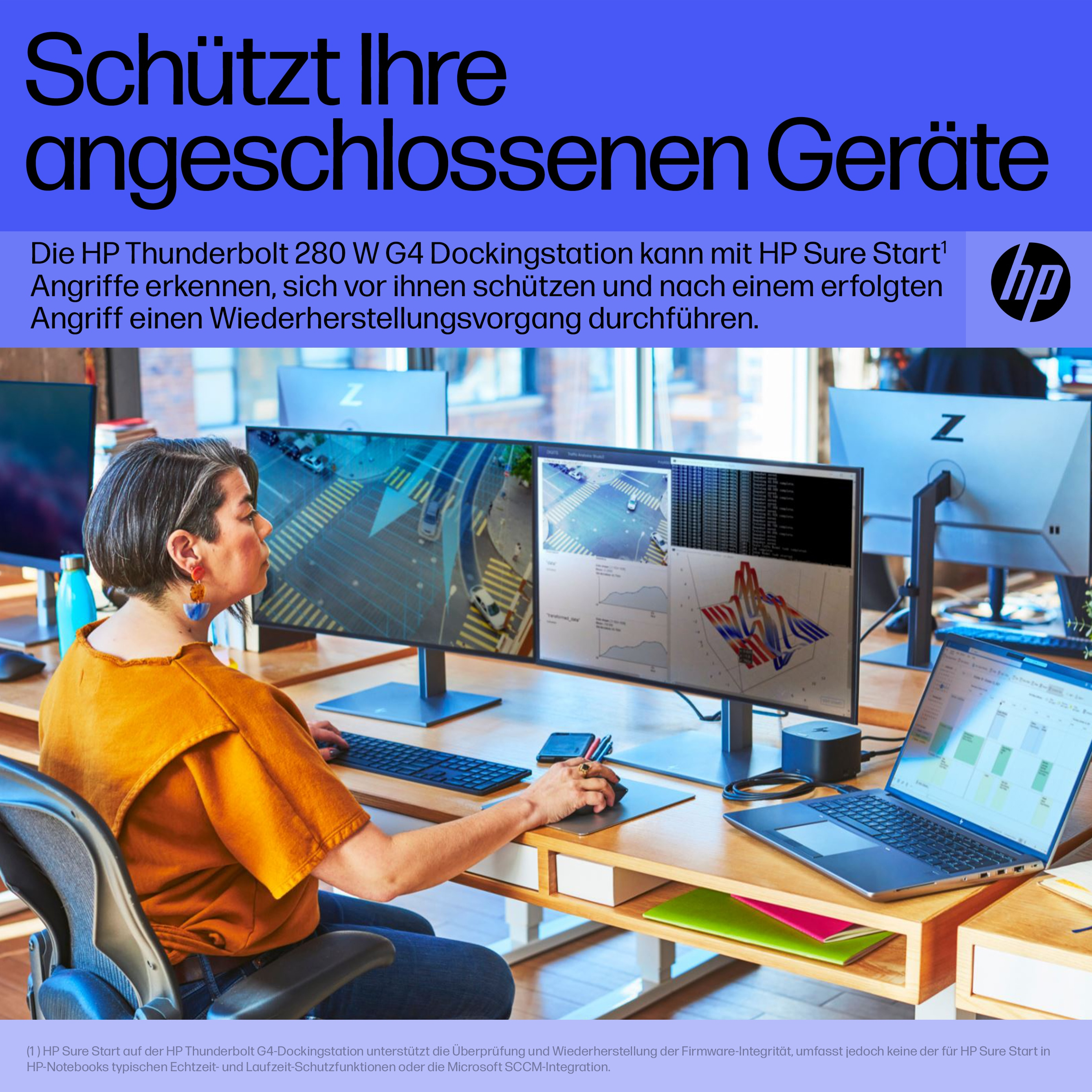 HP Thunderbolt Dock G4 - Dockingstation - USB-C / Thunderbolt 4