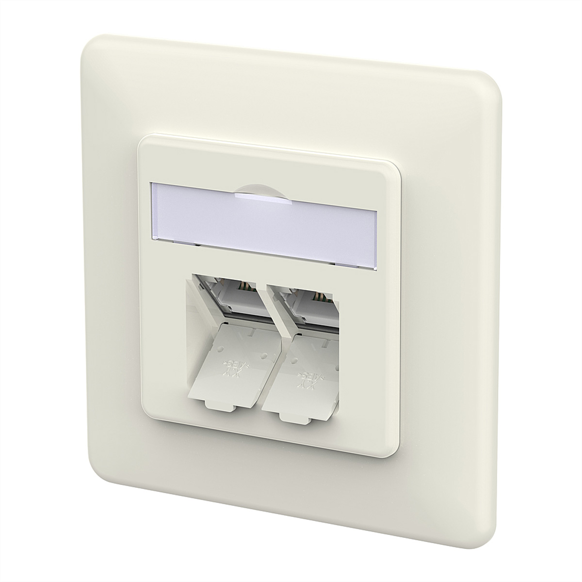 METZ CONNECT 130E381002-I socket-outlet RJ-45 White