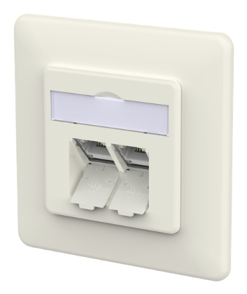 METZ CONNECT 130E381002-I socket-outlet RJ-45 White
