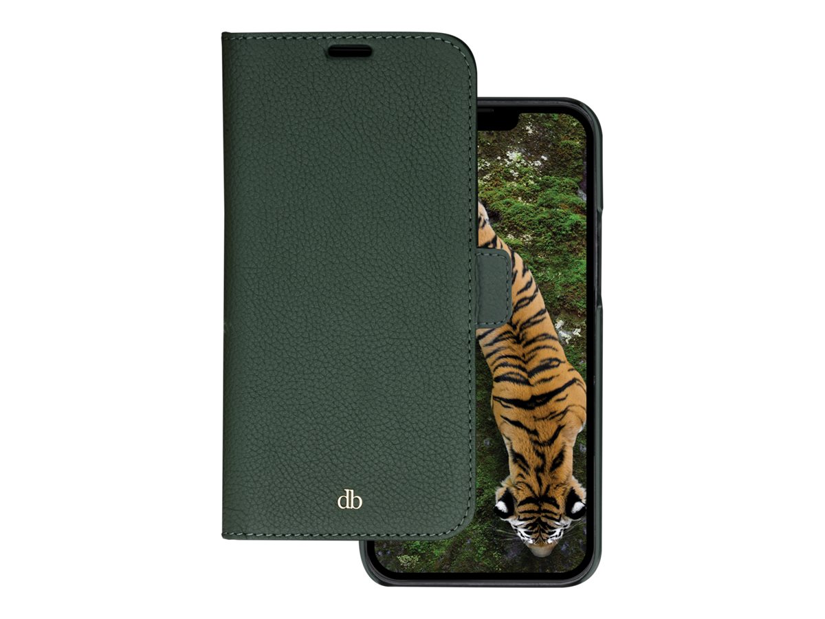 dbramante1928 New York coque de protection pour tlphones portables tui avec portefeuille Vert