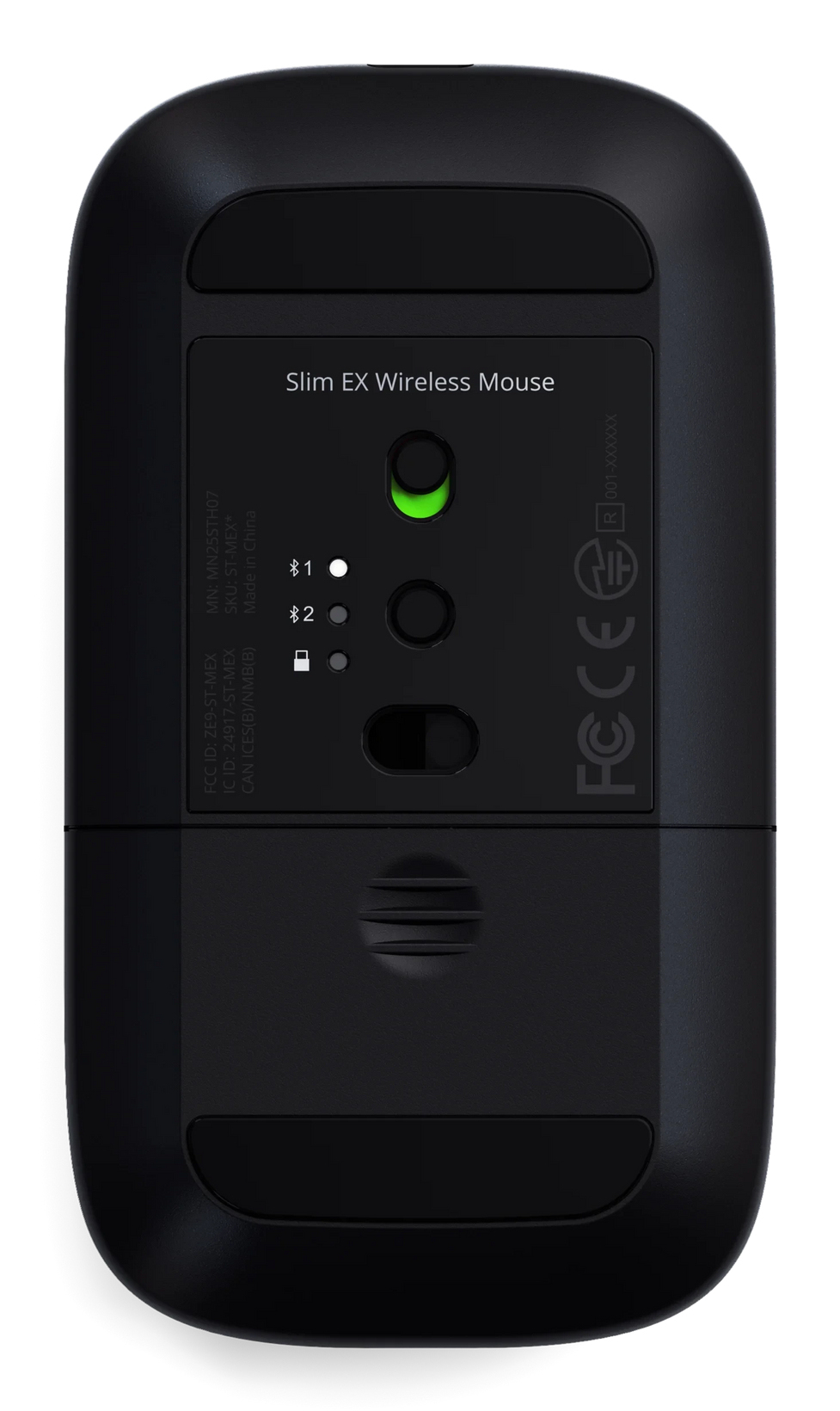 Satechi Slim EX souris Voyage Ambidextre RF sans fil + Bluetooth