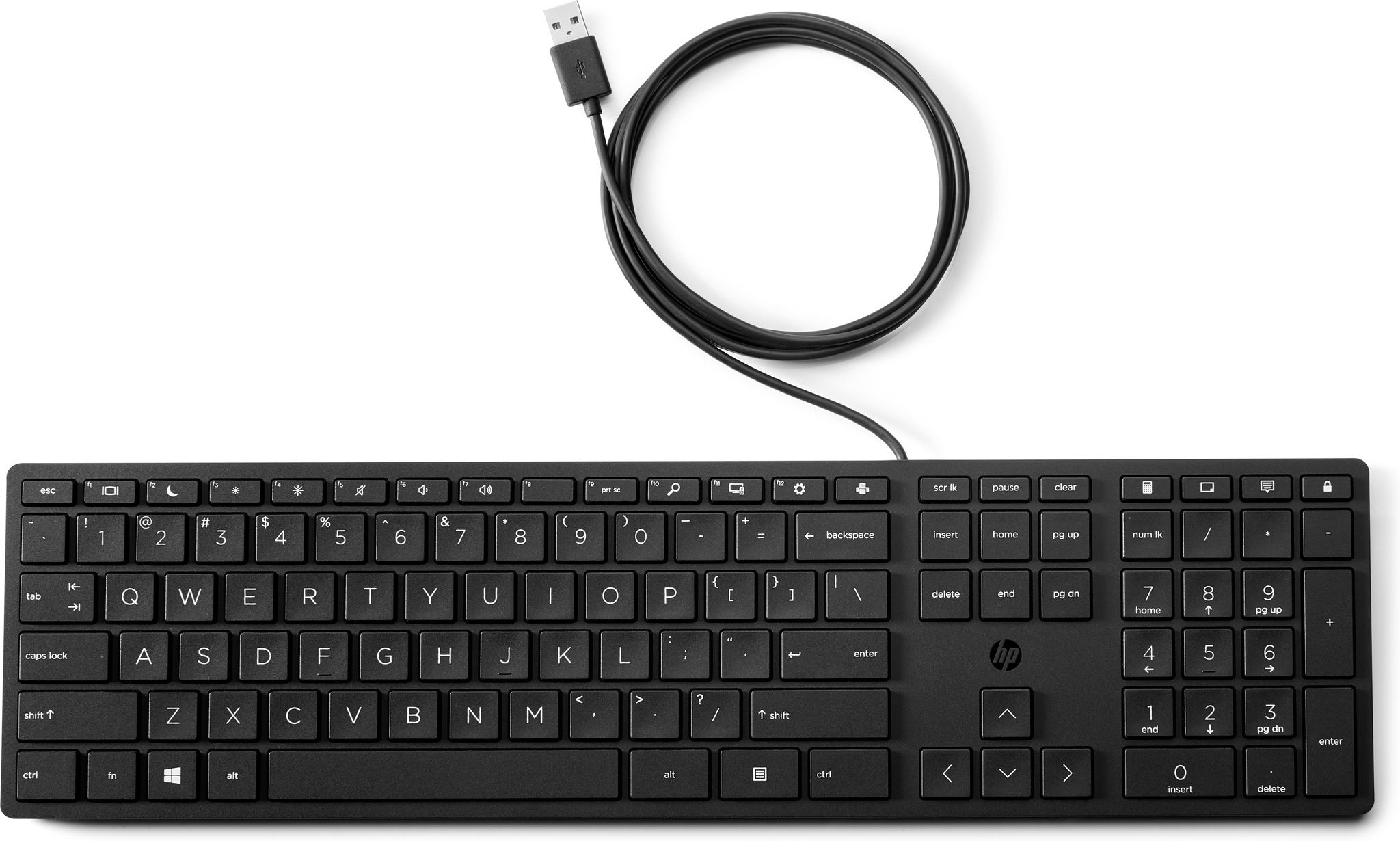 HP Desktop 320K - Tastatur - Pan-Nordic - fr HP 34