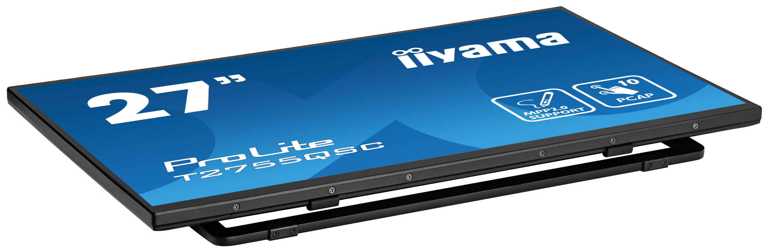 iiyama ProLite T2755QSC-B1 computer monitor 68.6 cm (27) 2560 x 1440 pixels Full HD LCD Touchscreen Black