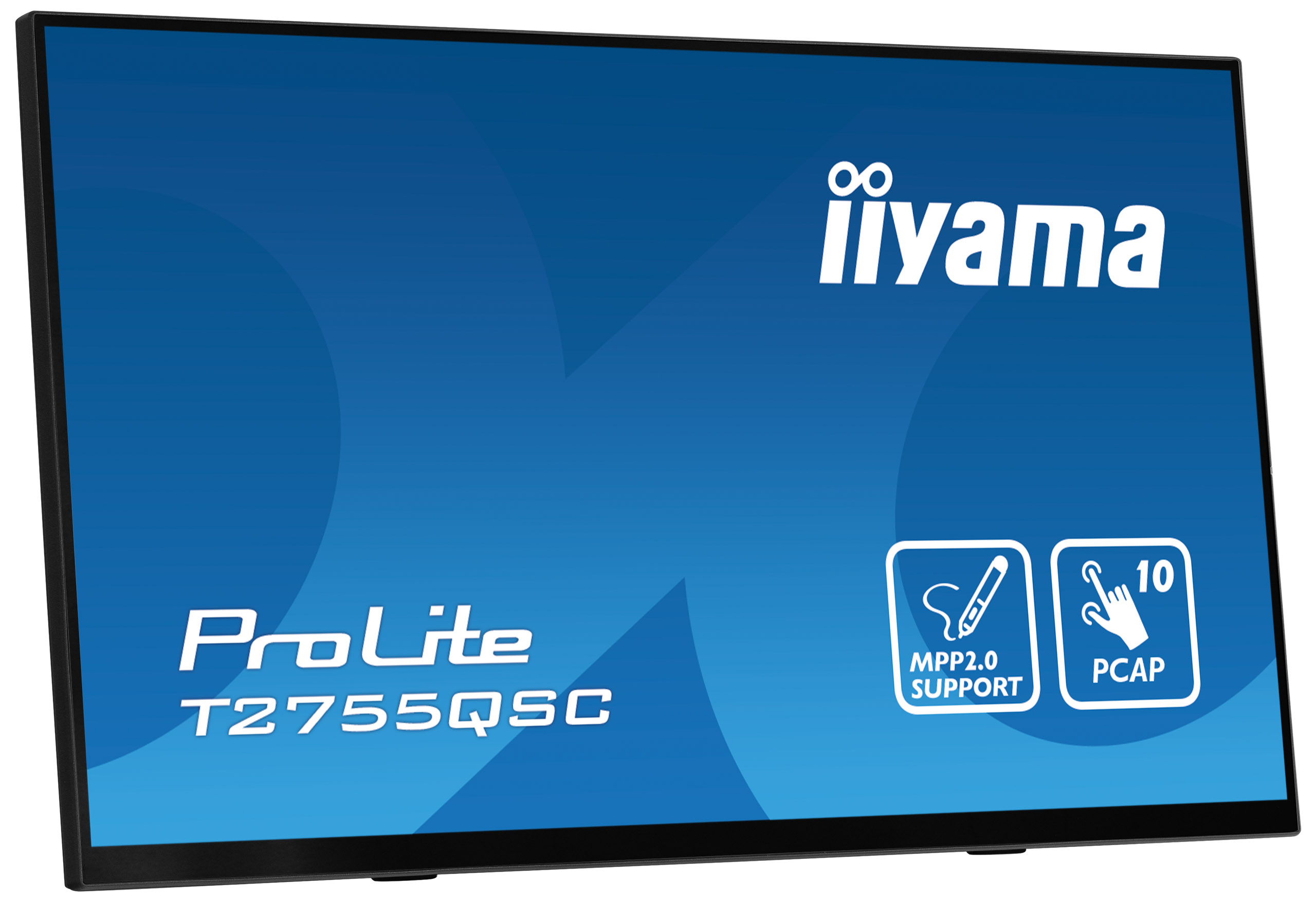 iiyama ProLite T2755QSC-B1 computer monitor 68.6 cm (27) 2560 x 1440 pixels Full HD LCD Touchscreen Black