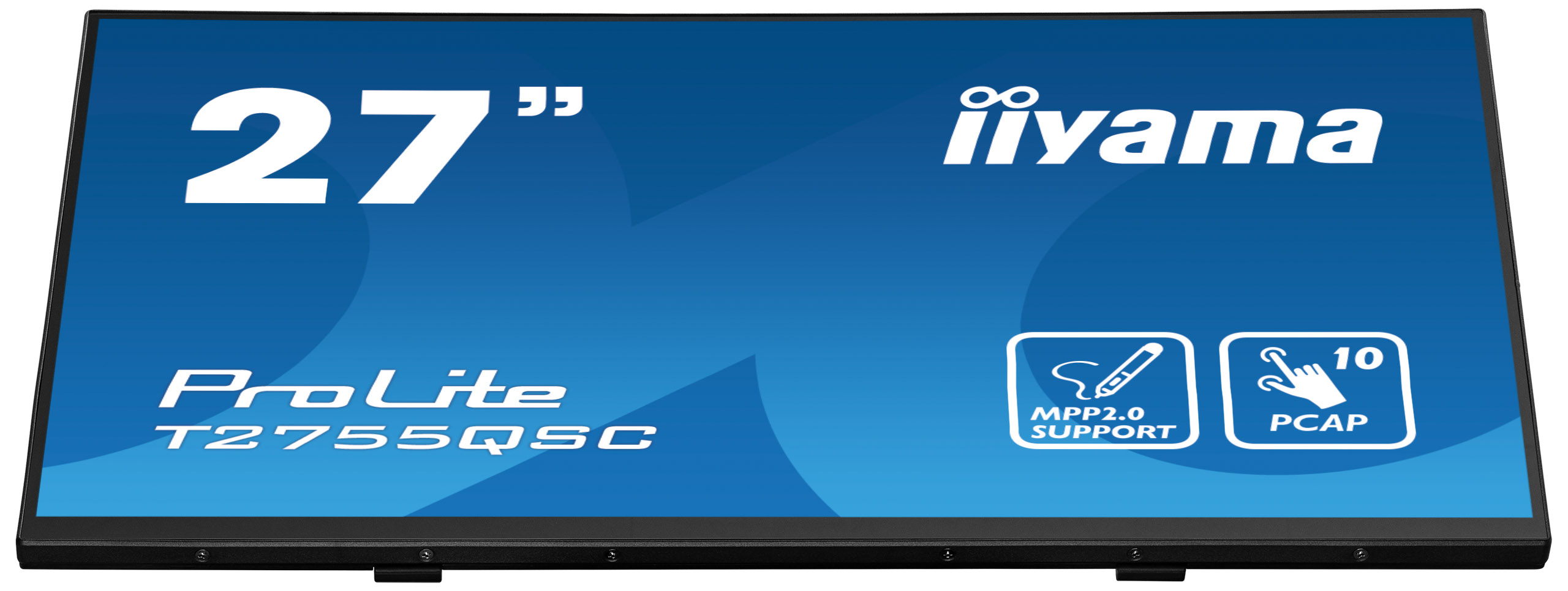 iiyama ProLite T2755QSC-B1 computer monitor 68.6 cm (27) 2560 x 1440 pixels Full HD LCD Touchscreen Black