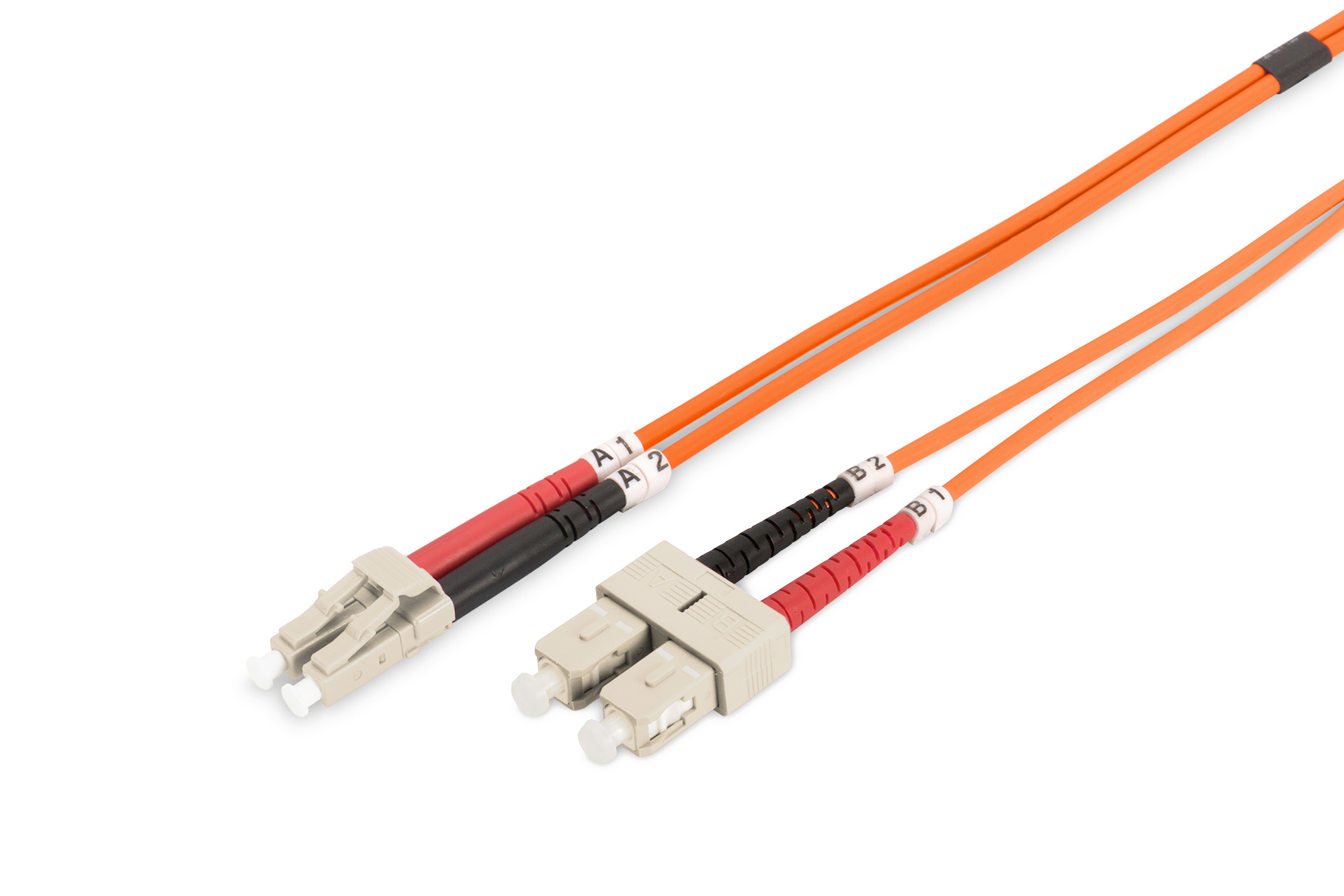 Digitus Fiber Optic Multimode Patch Cord, LC / SC