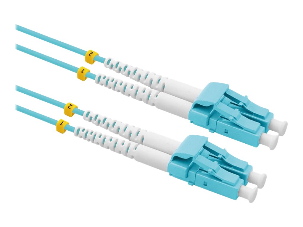 Value 21.99.8822 fibre optic cable 2 m LC OM3 Turquoise