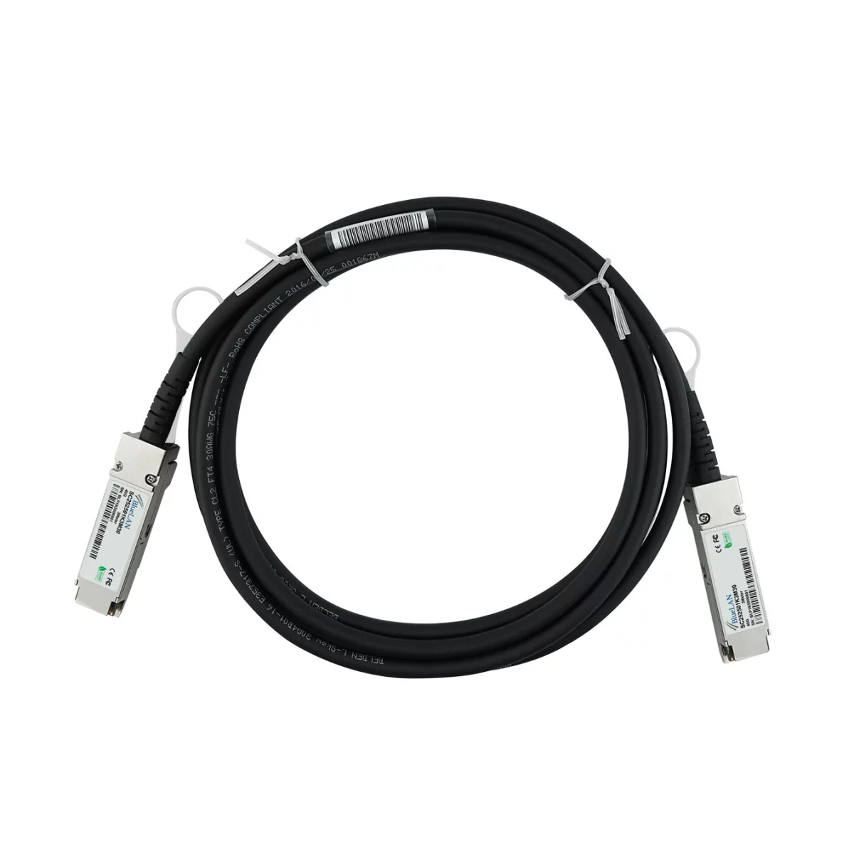 BlueOptics Ruckus E40G-QSFP-C-0201 kompatibles BlueLAN DAC QSFP SC252502K2M26