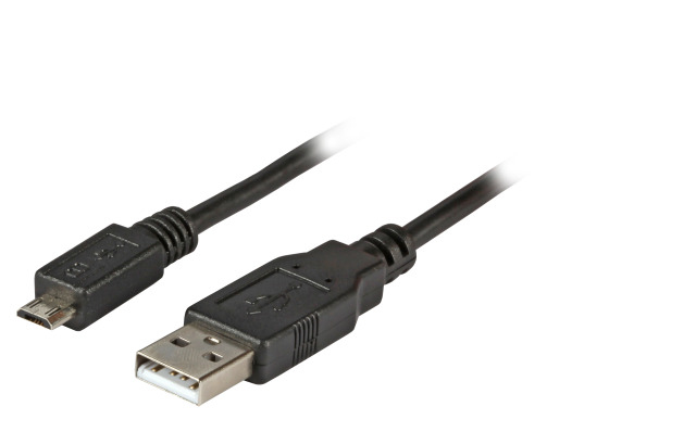EFB Elektronik K5228SW.0,5V2 cable USB 0,5 m USB 2.0 USB A Micro-USB B Negro