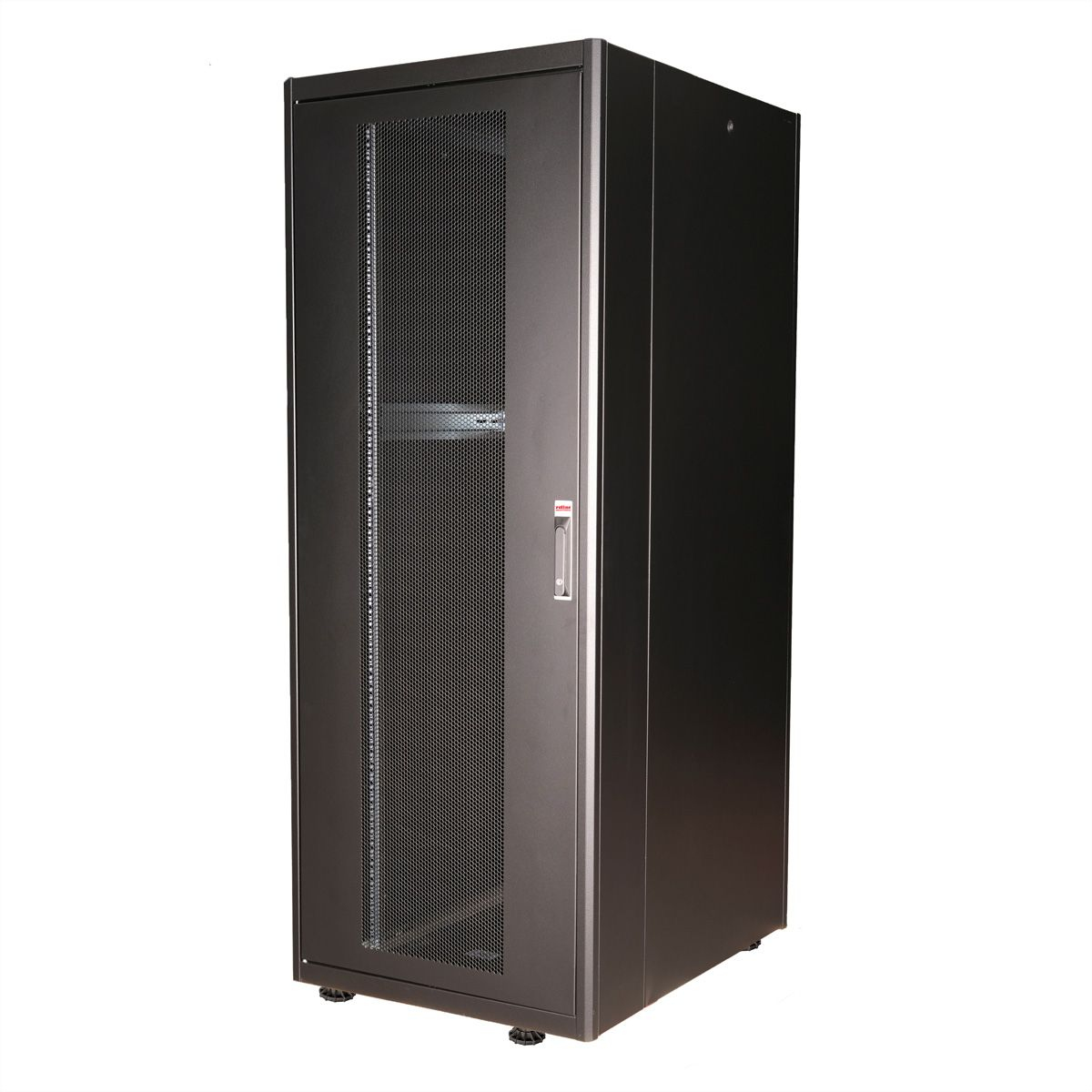 ROLINE Basic - Schrank Netzwerkschrank - perforierte T�r, 800x1000 BxT - RAL 9005, Jet Black - 42HE - 48.3 cm (19)