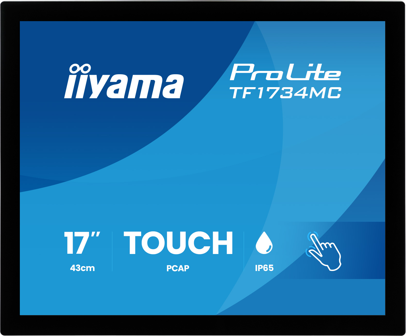 Iiyama 43.0cm (17) TF1734MC-B8X 5:4 M-Touch HDMI+DP VGA