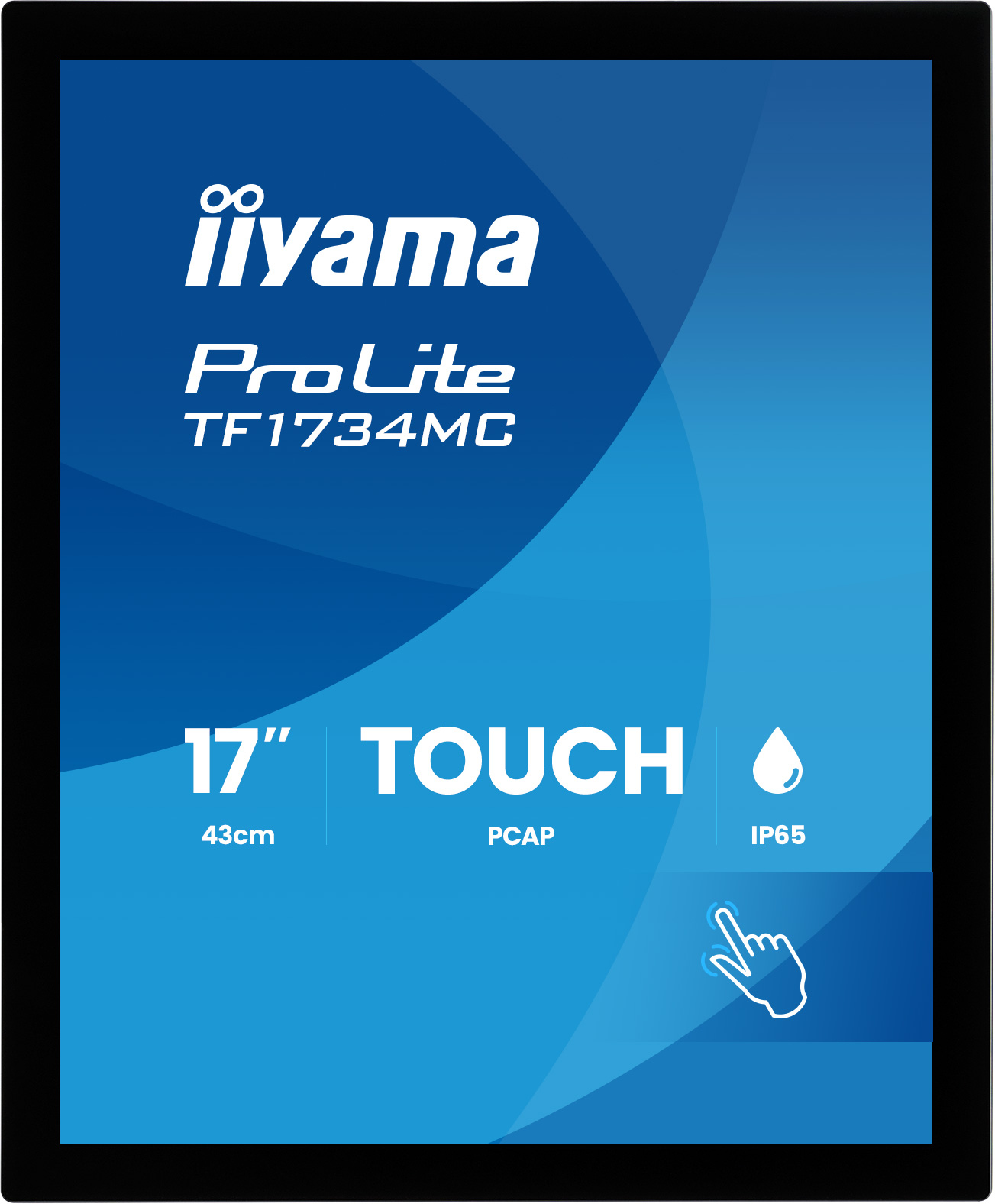 Iiyama 43.0cm (17) TF1734MC-B8X 5:4 M-Touch HDMI+DP VGA
