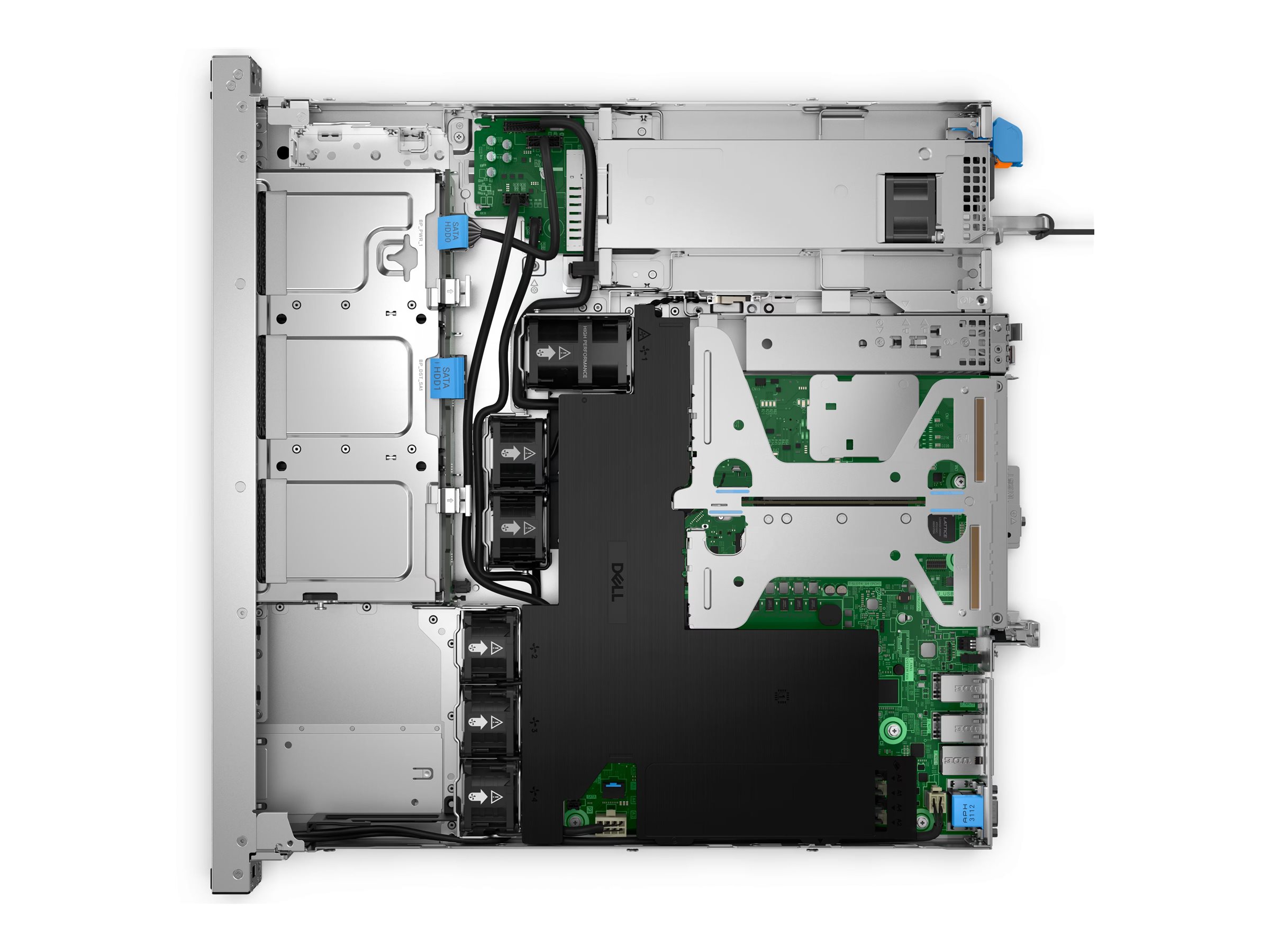 DELL PowerEdge R260 server 2,4 TB Rack (1U) Intel Xeon 6 6315P 2,8 GHz 16 GB DDR5-SDRAM 700 W