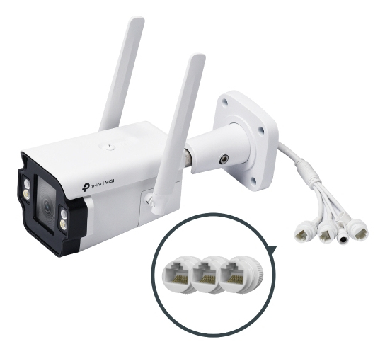 TP-Link INSIGHT S345-4G Pallottola (forma) Telecamera di sicurezza IP Esterno 2688 x 1520 Pixel Parete