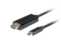 Lanberg CA-CMHD-10CU-0030-BK - 3 m - USB Typ-C - HDMI - M�nnlich - M�nnlich - Gerade