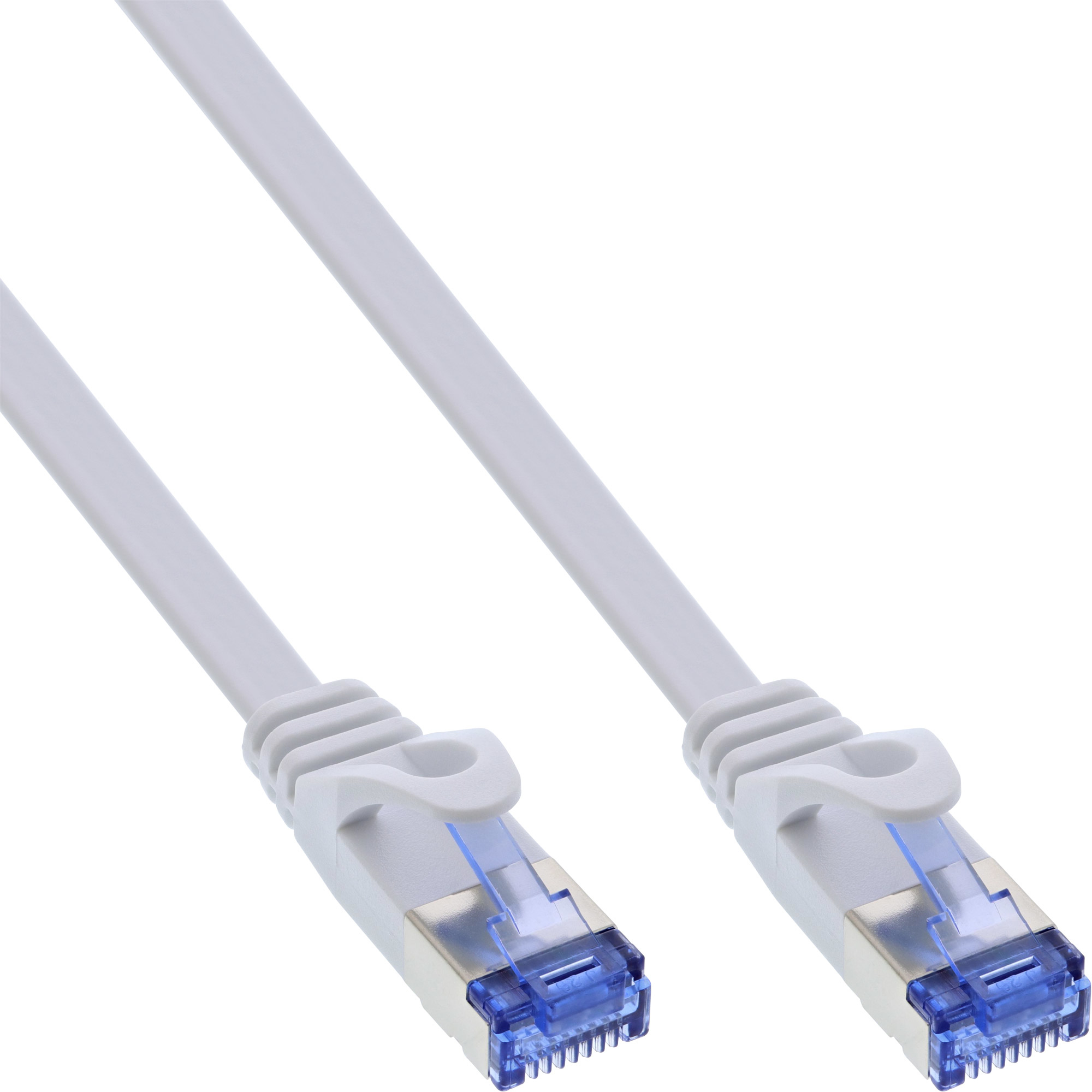 InLine 71801W cable de red Blanco 1 m Cat6a U/FTP (STP)