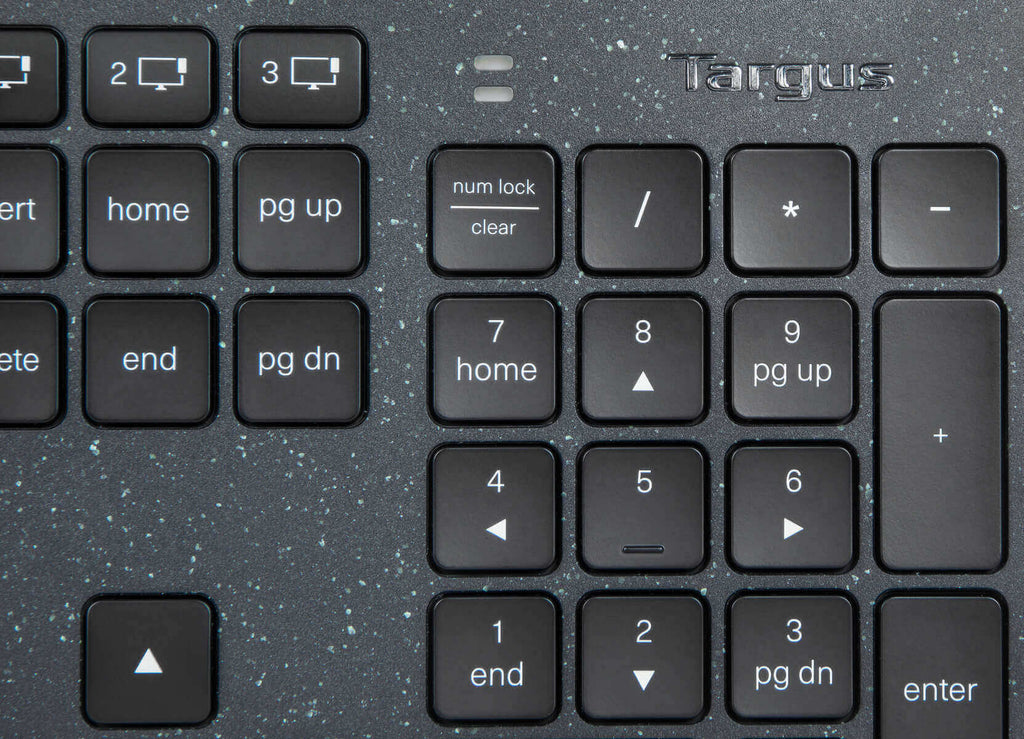 Targus Sustainable Energy Harvesting EcoSmart teclado Bluetooth AZERTY Francs Negro