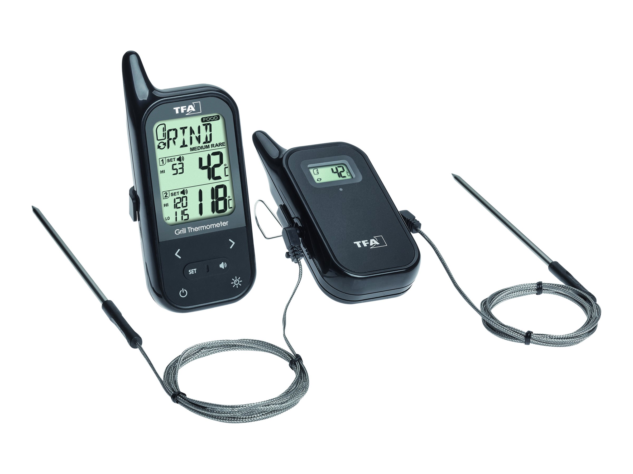 TFA Dostmann Digitales Innenthermometer / Außenthermometer über