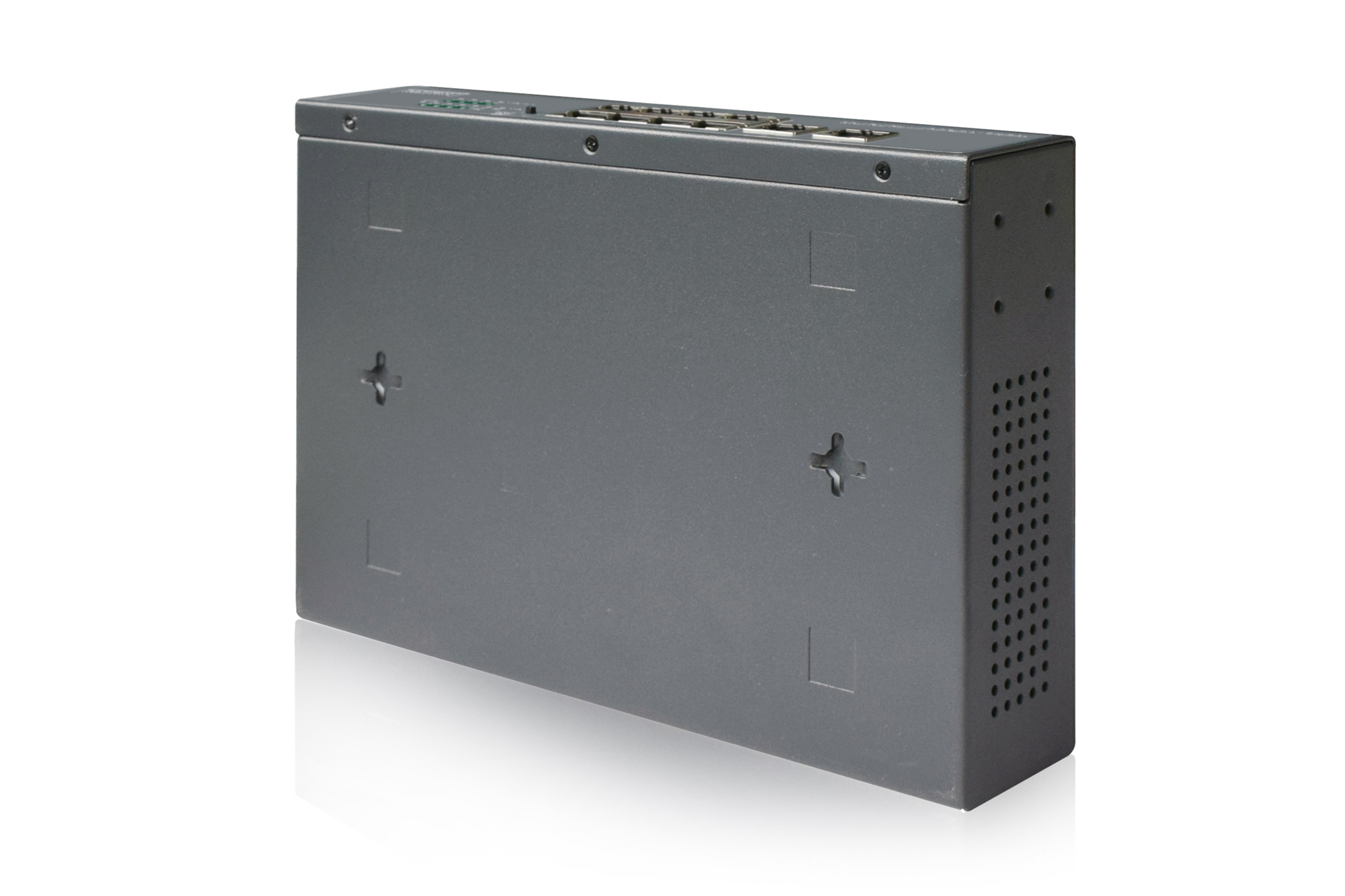 Digitus 8 Port Fast Ethernet PoE Switch, 19 Inch, Unmanaged, 2 Uplinks
