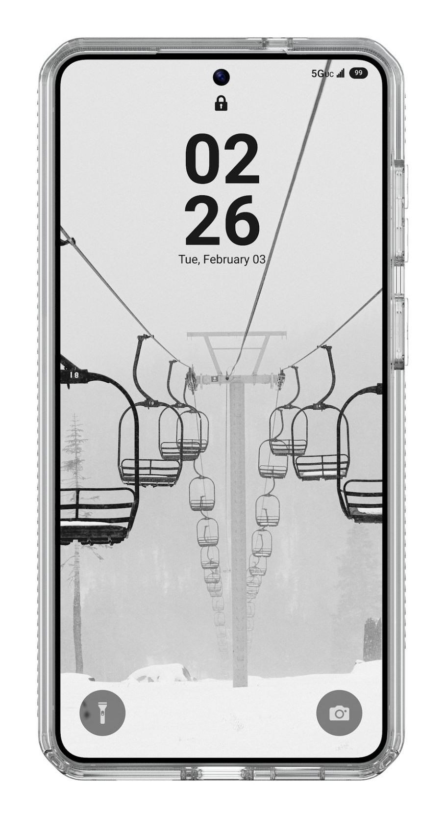 Urban Armor Gear Plyo Galaxy S26+ Plus Non-MagSafe custodia per cellulare 17 cm (6.7) Cover Bianco, Argento