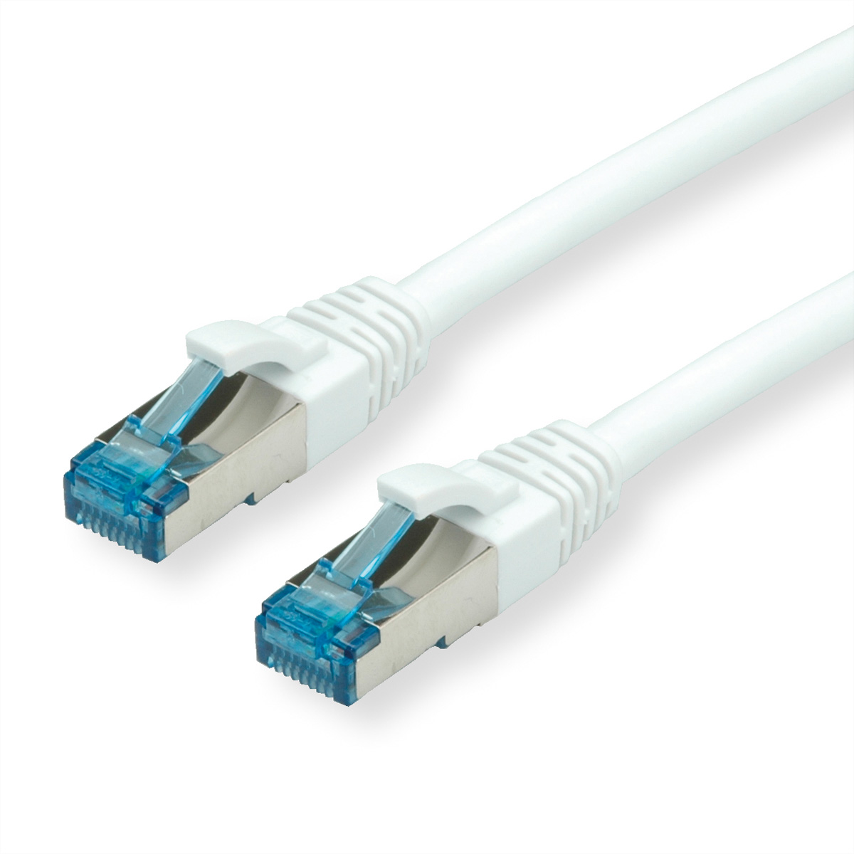 VALUE S/FTP PiMF Patchkabel Kat.6A Kl. EA weiss 0.15m - FTP - PIMF