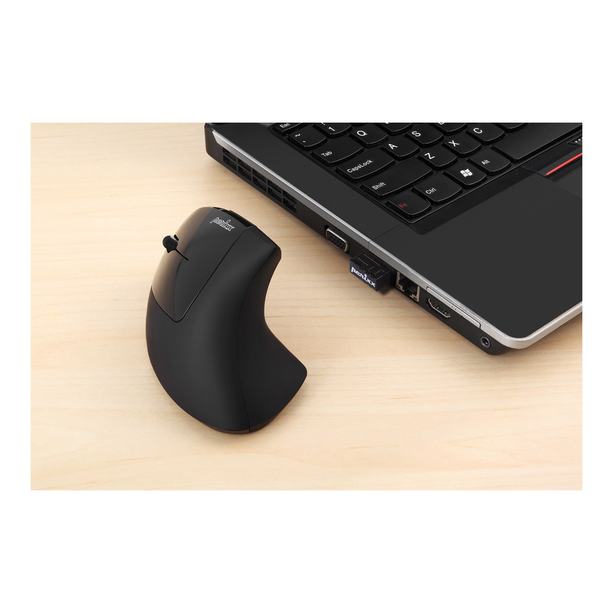Perixx PERIMICE-713L - Maus - ergonomisch