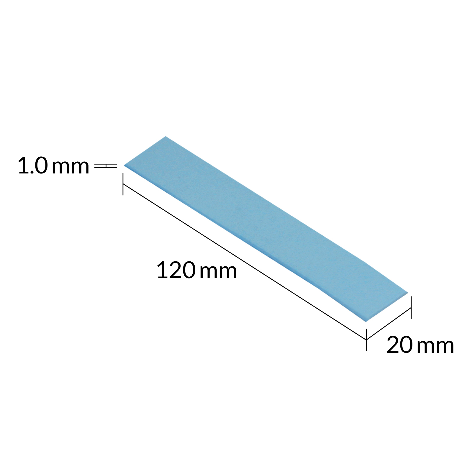 ARCTIC ACTPD00056A combin� de dissipateurs thermiques Pad thermique
