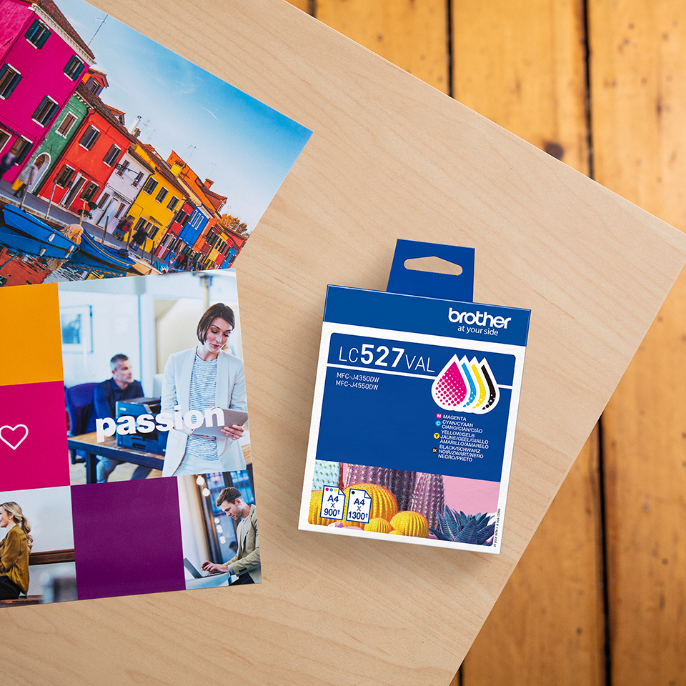 Brother LC527VAL Cartouche dencre dorigine, pack �conomique