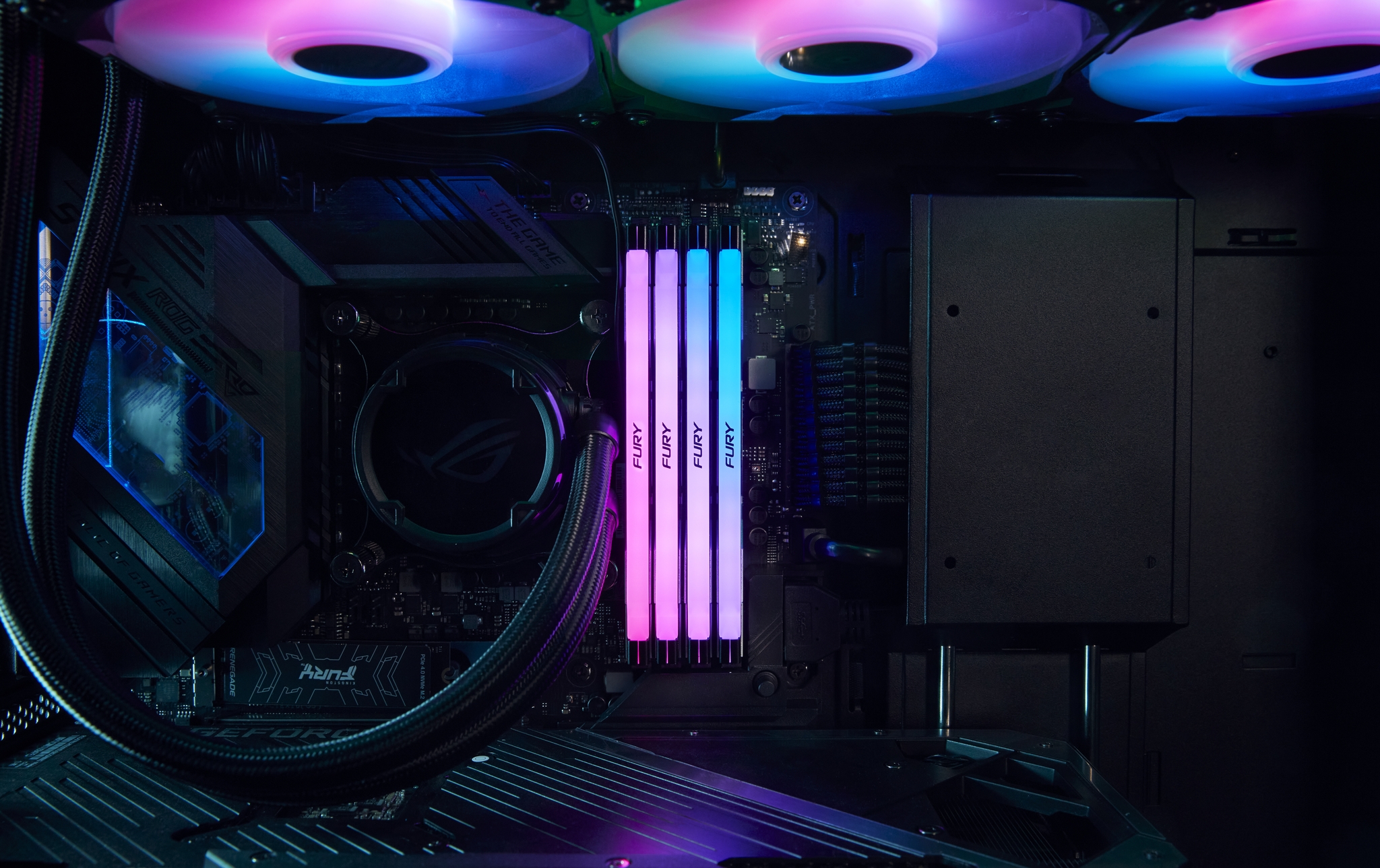 Kingston 32GB DDR5-6400MT/s CL32 DIMM FURY RGB XM