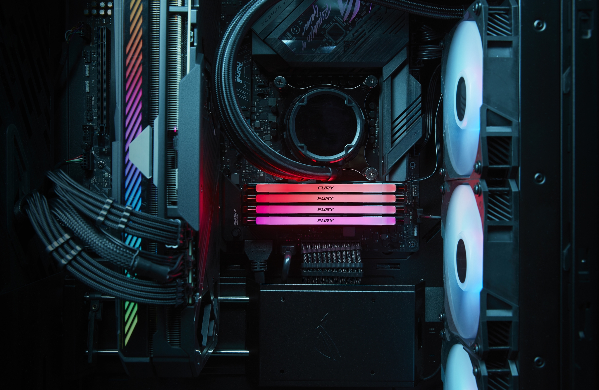 Kingston 32GB DDR5-6400MT/s CL32 DIMM FURY RGB XM