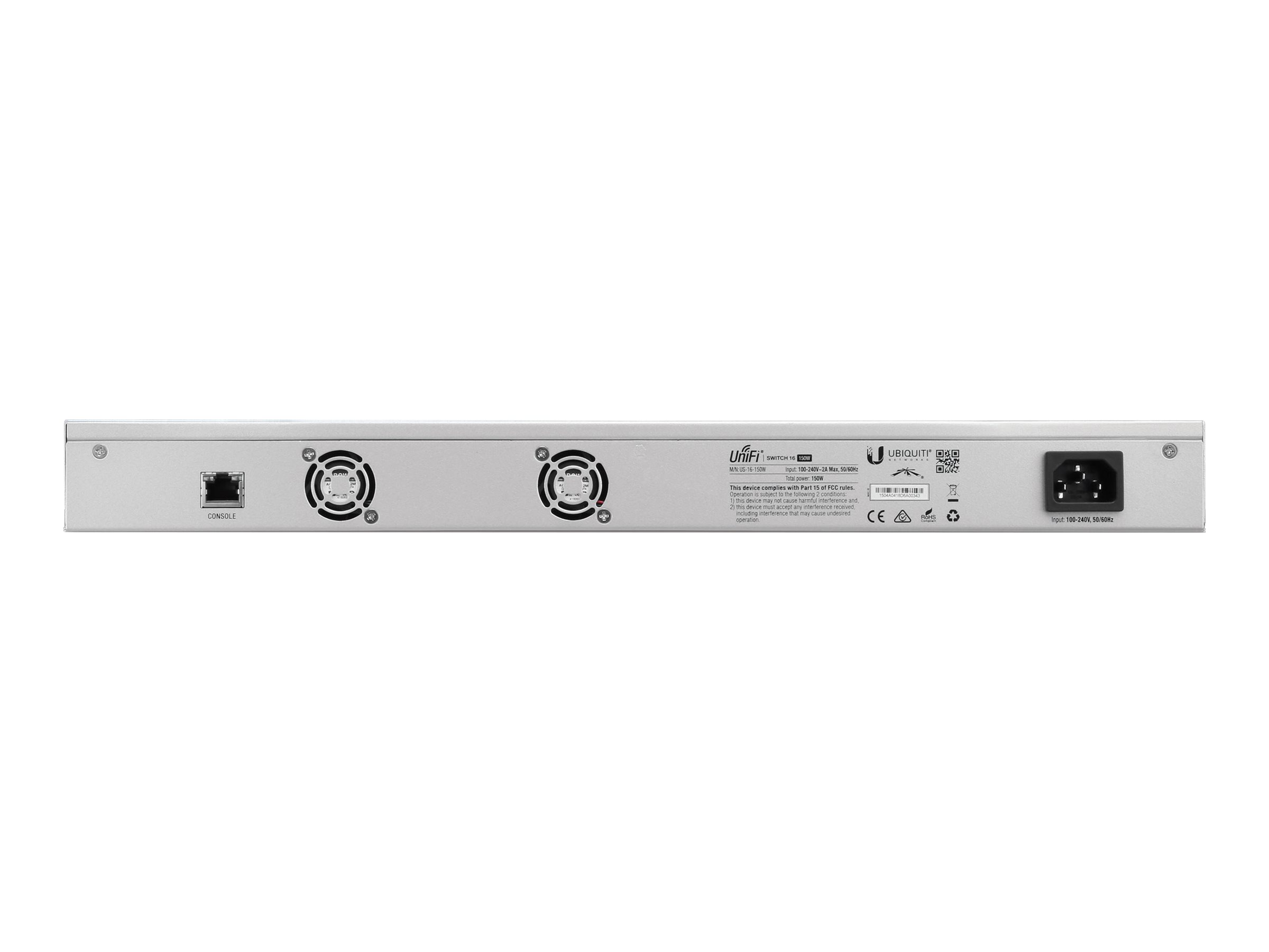 UbiQuiti UniFi Switch US-16-150W - Switch - managed - 16 x 10/100/1000 (PoE+)