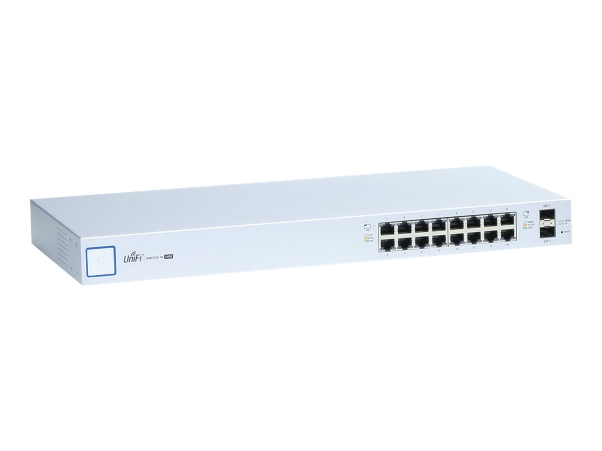 UbiQuiti UniFi Switch US-16-150W - Switch - managed - 16 x 10/100/1000 (PoE+)