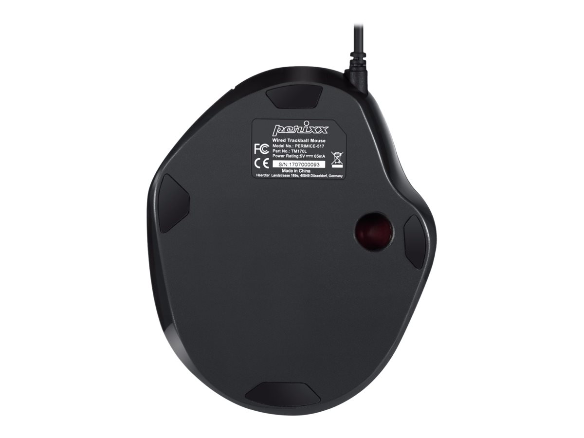 Perixx PERIMICE-517 mouse Right-hand USB Type-A Laser 1000 DPI