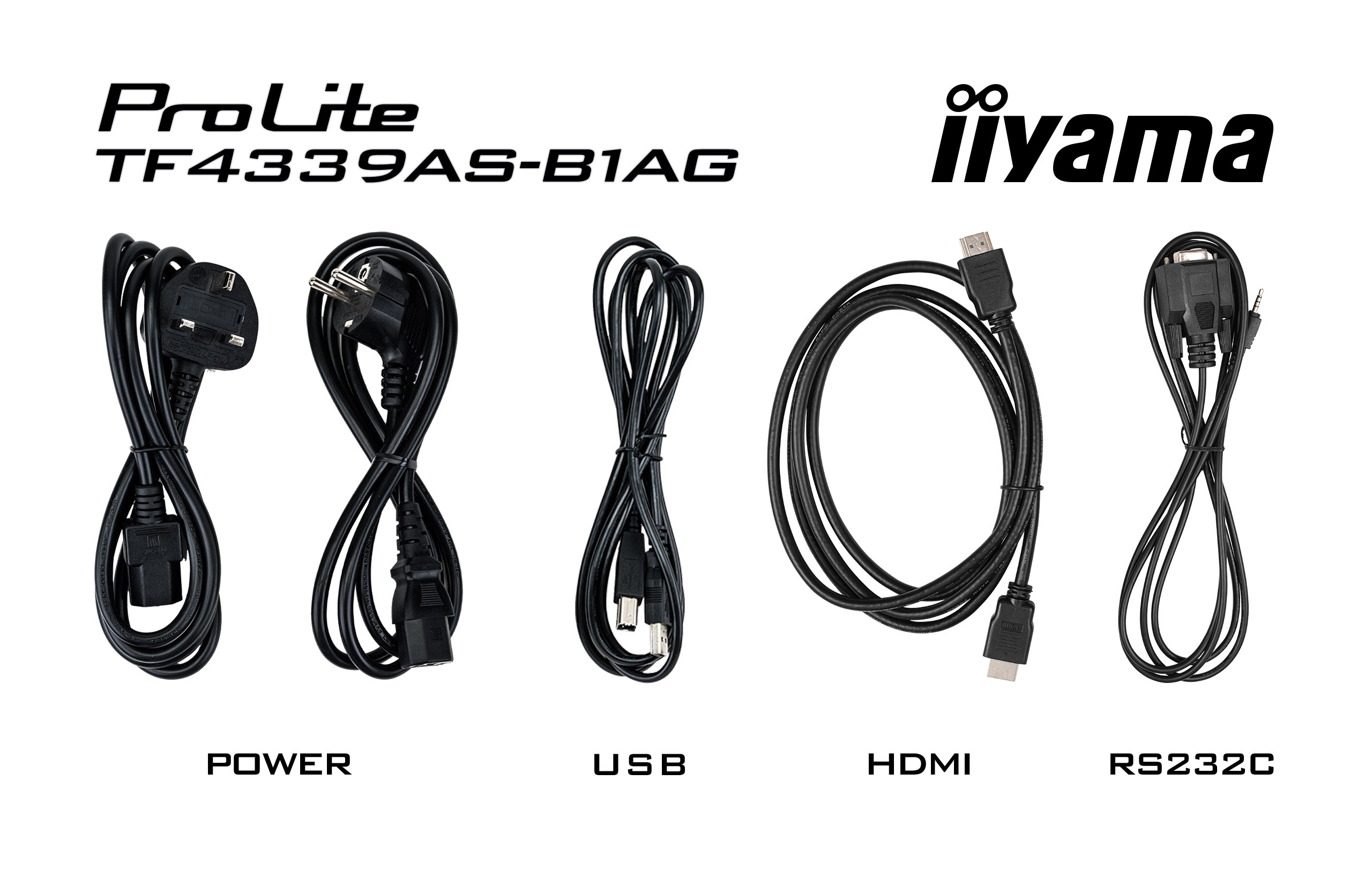 Iiyama DS TF4339AS 108cm TOUCH 24h/43/1920x1080/DP/HDMI/LS/USB - 43