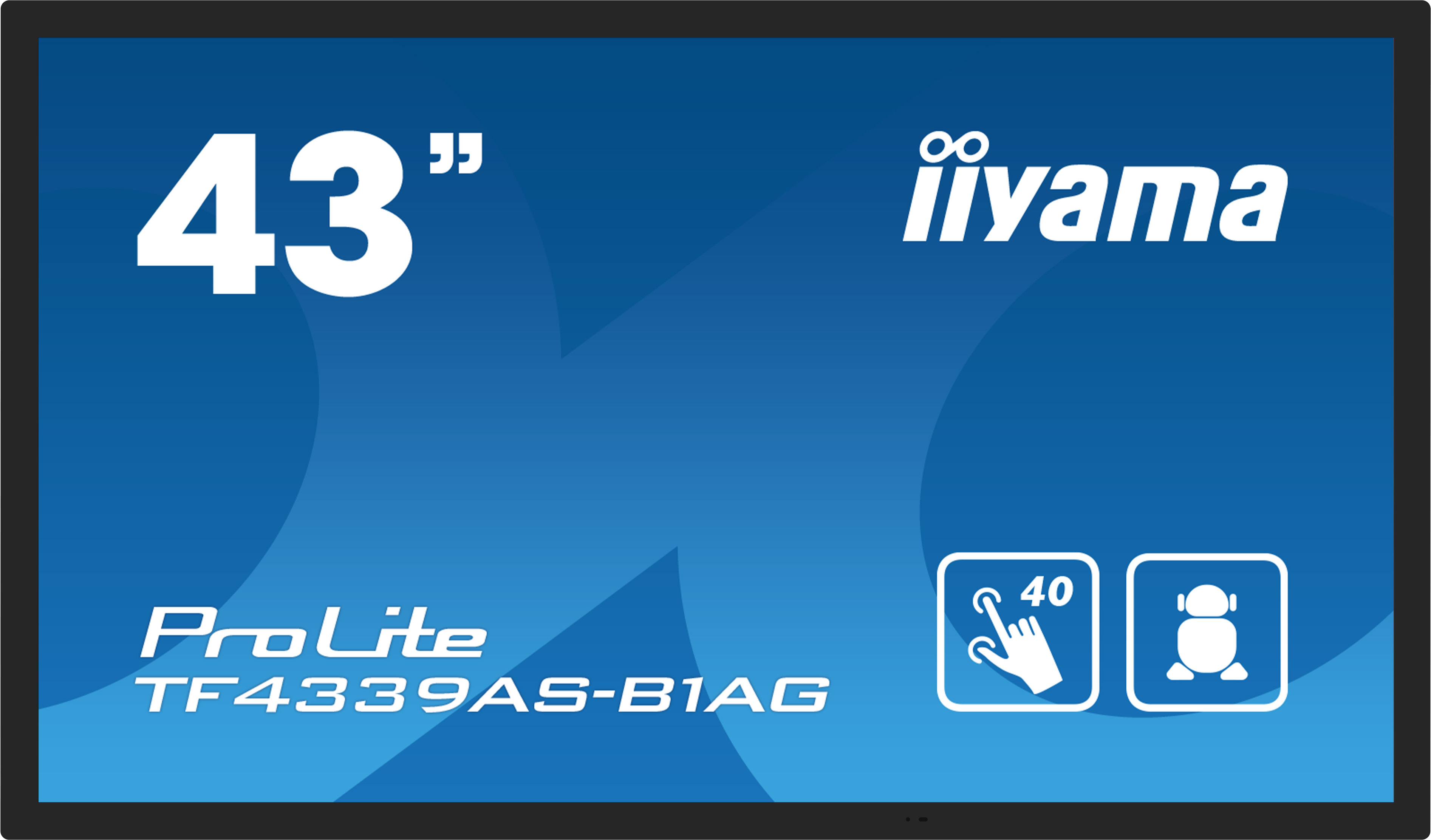 Iiyama DS TF4339AS 108cm TOUCH 24h/43/1920x1080/DP/HDMI/LS/USB - 43